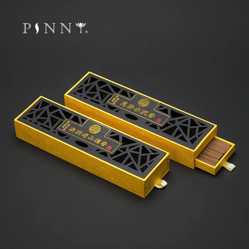 PINNY 30g Natural Australian Sandalwood Incense Hui An Agarwood Oud Aromatherapy Sticks Room Fragrance Help Meditation Aromatic