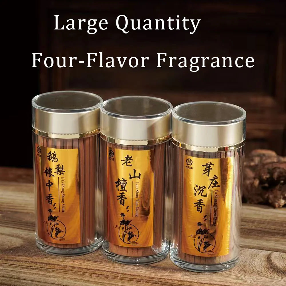 One Can Contains about 100 Pieces of Canned Western Incense Sticks, Traditional Handmade, with Long-Lasting Fragrance