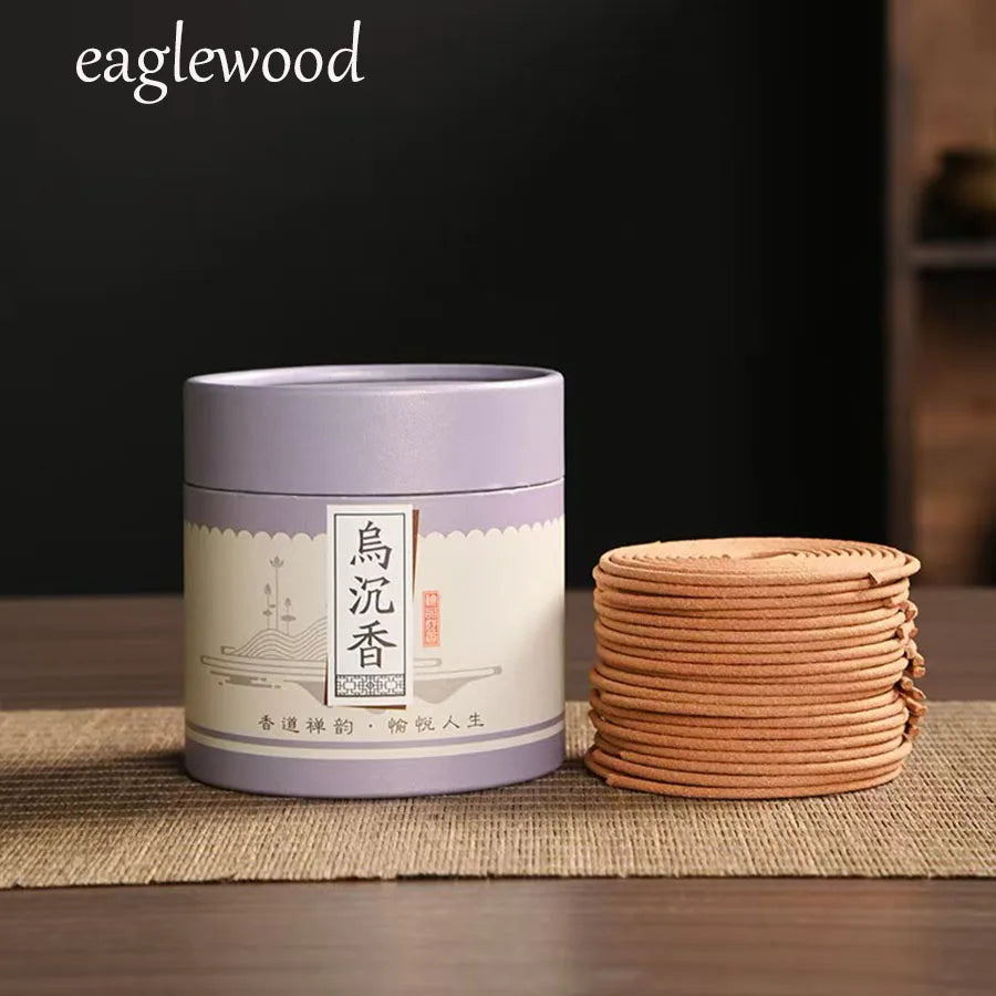 1 box of 48 plates of Laoshan Sandalwood, Hainan Agarwood Plate, fragrant incense, various flavors, give gifts to friends