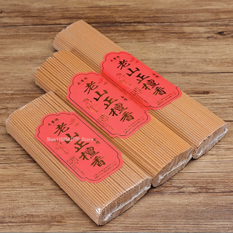 500g Old Shan Sandalwood Buddha Incense Home Indoor/Temple Buddhist Hall Purification Soothing Zen Meditation Kwanyin Incense