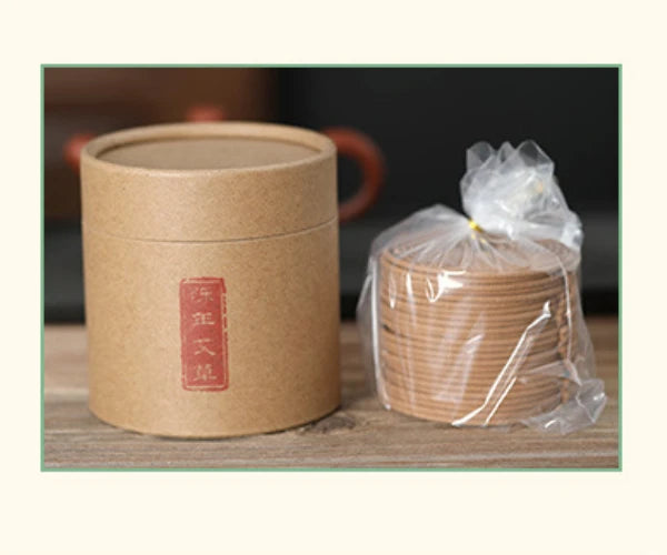 Hundred-year old Sandalwood 4 Hours Coil Incense Goose Pear Tent Incense Ambergris Natural Agarwood Home To Purify Air Calm Mind