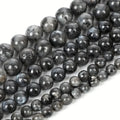 Natural Black Labradorite Beads 10mm Round 15 DIY Jewelry