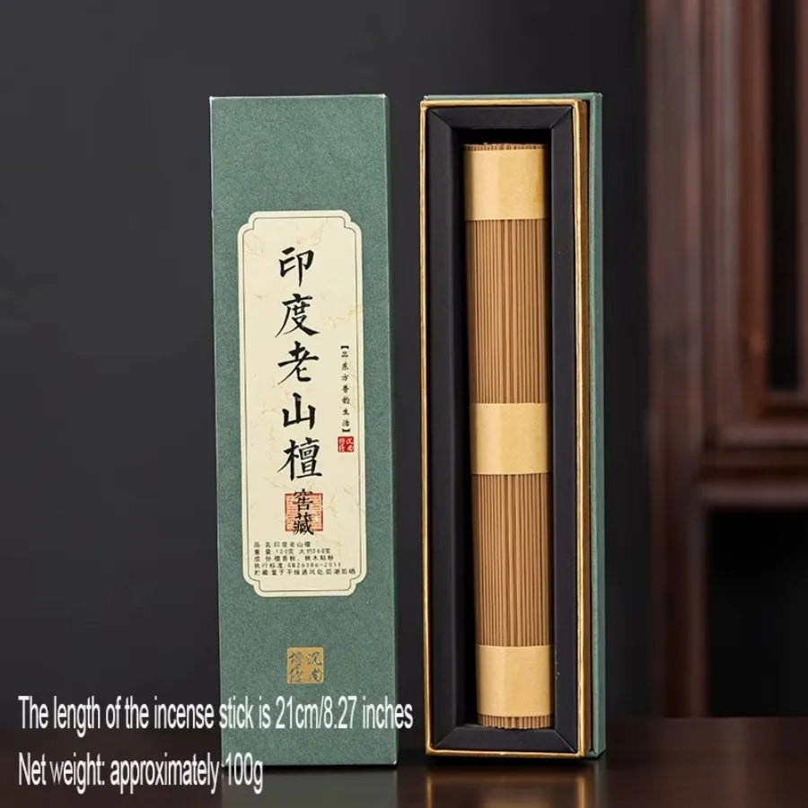 Six different scents of premium aromatherapy gifts, including sandalwood and agarwood incense sticks, suitable for home meditation and aromatherapy