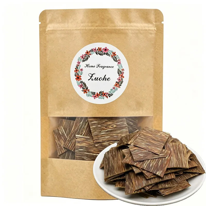 ZUOHE 20g-50g Vietnam Nha Trang Agarwood 6A Natural Cut Pieces Oud Log Wood DIY Home Incense Beating Powder Incense Making