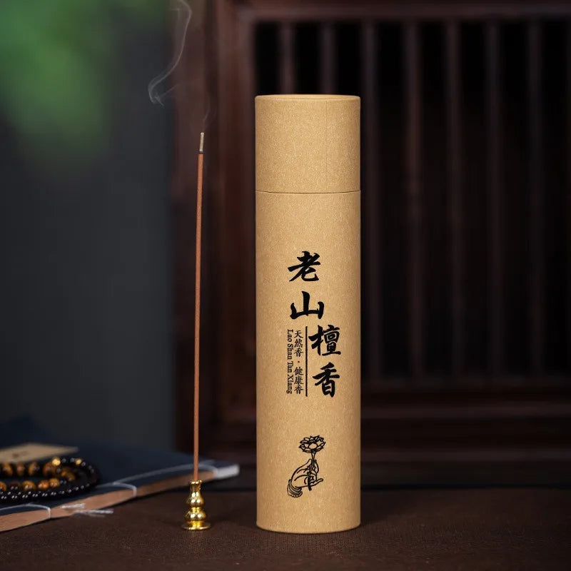 400Pcs Natural Sandalwood Sticks Home Incense Sticks Blessing Ceremony Prayer Buddha Incense Wormwood Sandalwood Agarwood