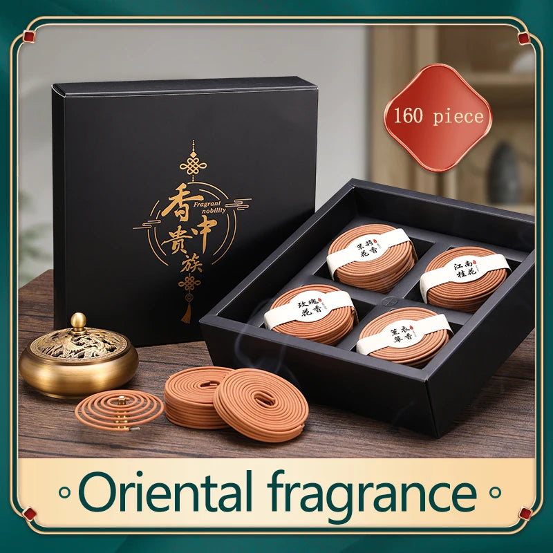 Natural pan incense sandalwood Agarwood incense home indoor Agarwood wormwood aromatherapy to remove smell and odor