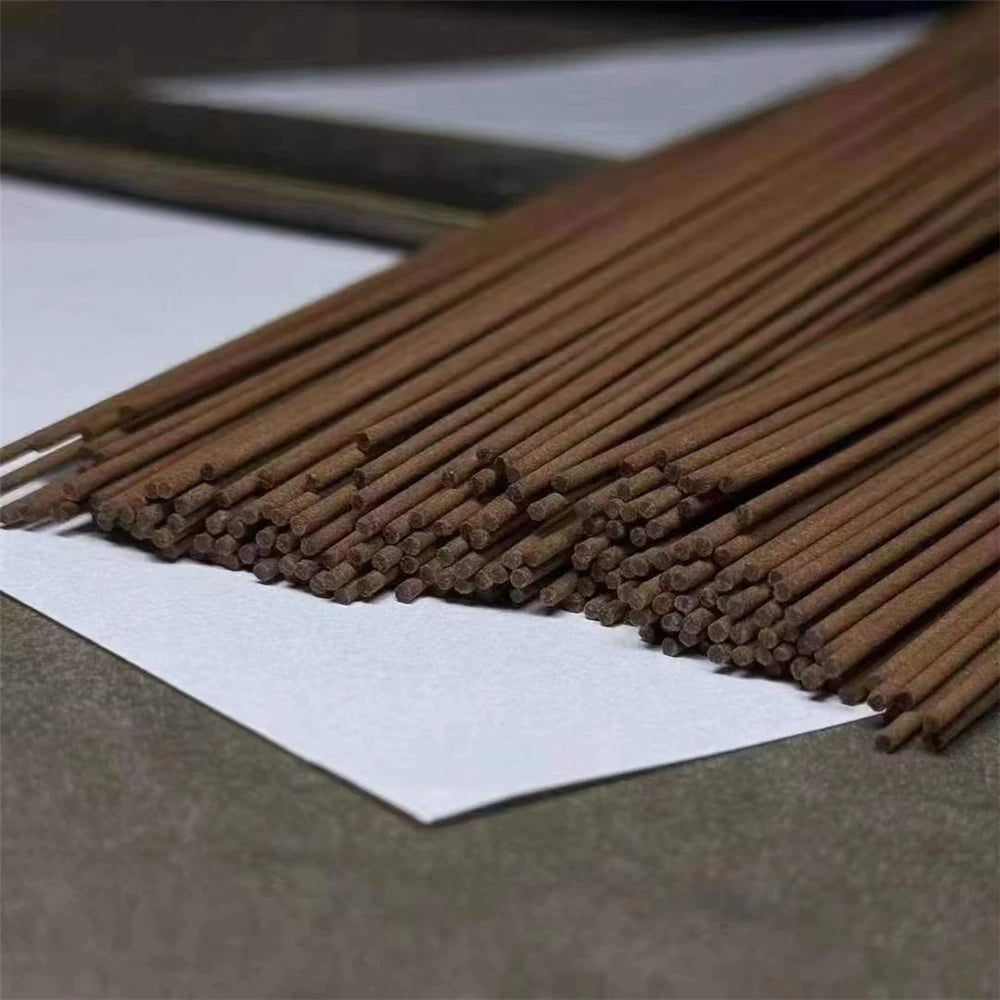 Premium Hainan Heartwood Black Kyara Agarwood Incense Sticks, High Oil Insect Damaged Kyara, Indoor Incense, Long-lasting Fragra