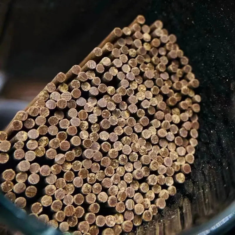 100g-bundle 21CM Hainan Submerged Red Clay Qinan Agarwood Home Indoor Study Remove Odor Lasting Fragrance Buddha Worship Incense