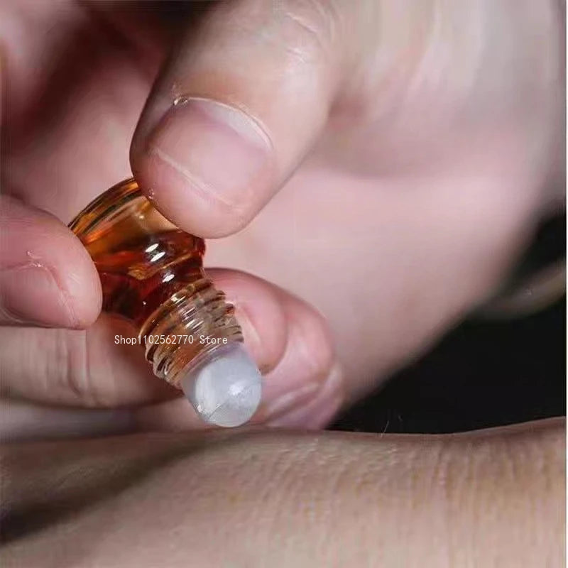 1g Hainan Natural Green Qinan Agarwood Essential Oil Office Bedroom Yoga Purify The Air Soothe Spirit Calm Mind Help with Sleep