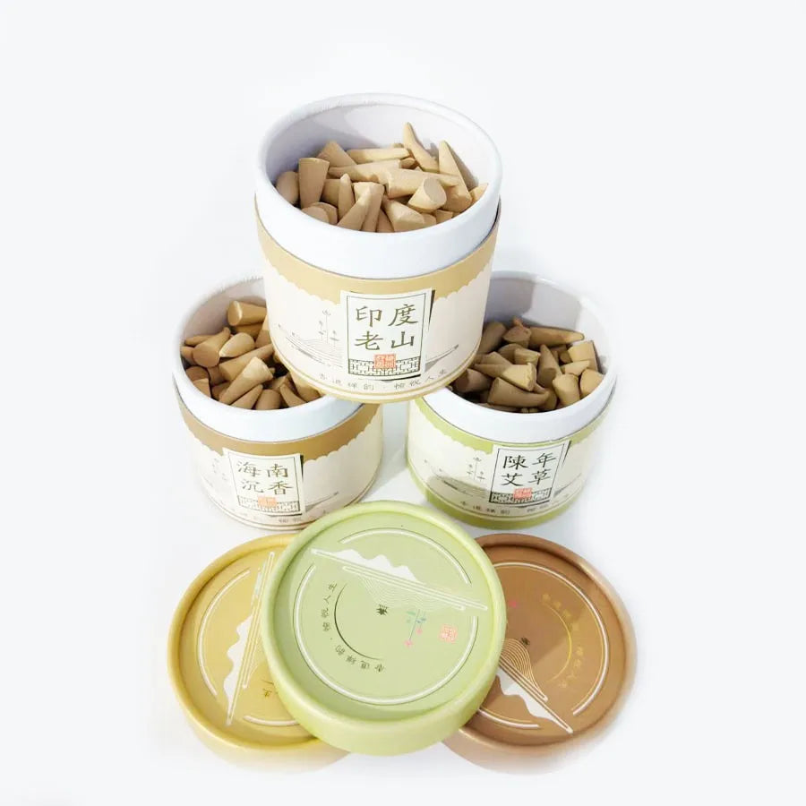 1 Can (Approximately 136 Pieces) of High-End Boxed Incense Tower Cones, Suitable for Christmas and Valentine's Day Gifts