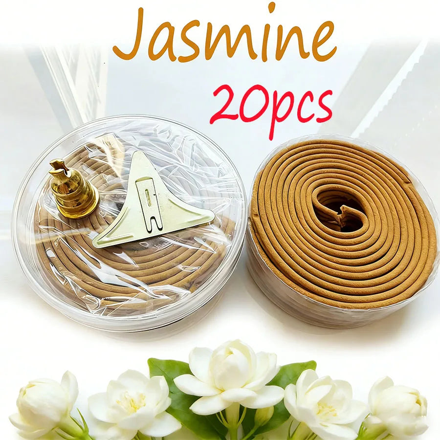 100 Mixed Spiral Fragrances, Including Lemongrass, Rose, Jasmine, Lavender, and Dragon Blood Incense Coils, Are the Best Choice