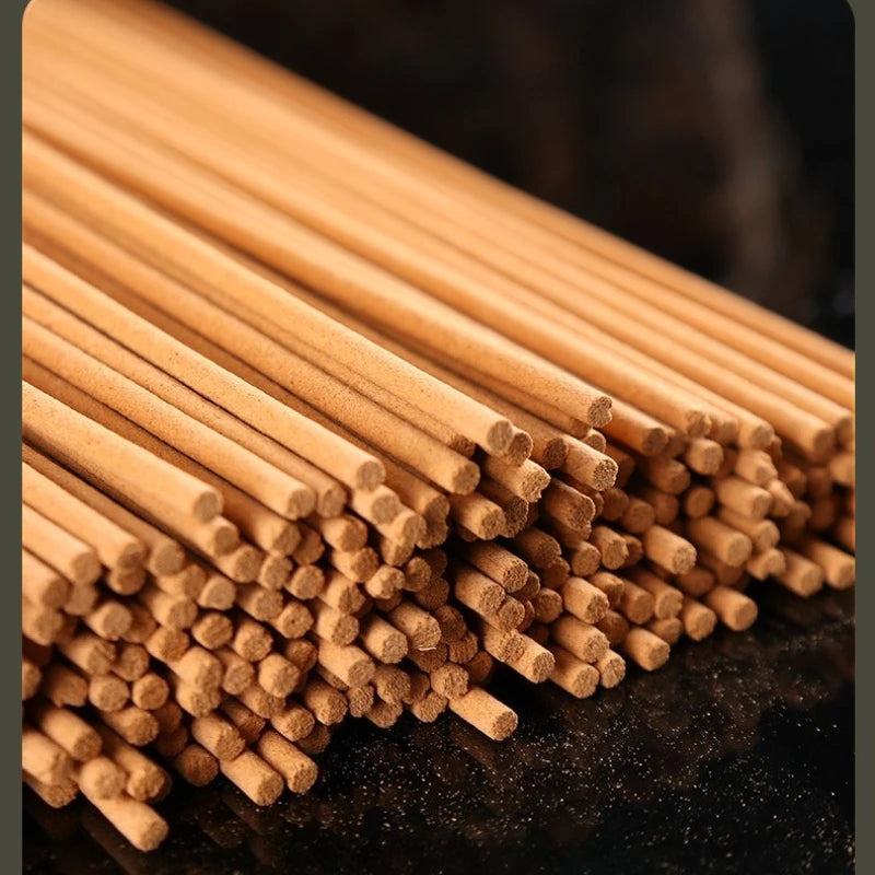 Old Indian Sandalwood Incense Sticks, Long-Lasting Natural Air Purifier Fragrance for Prayer, Meditation, Relaxation Good Sleep