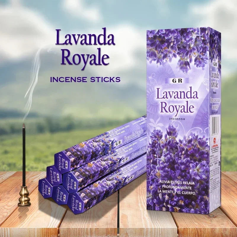 40/20 Sticks Incense Original GR Sandalwood Stick Jazmin Sri Ganesh Royal Oudh Indian Aroma Stick for Home Meditation Incense