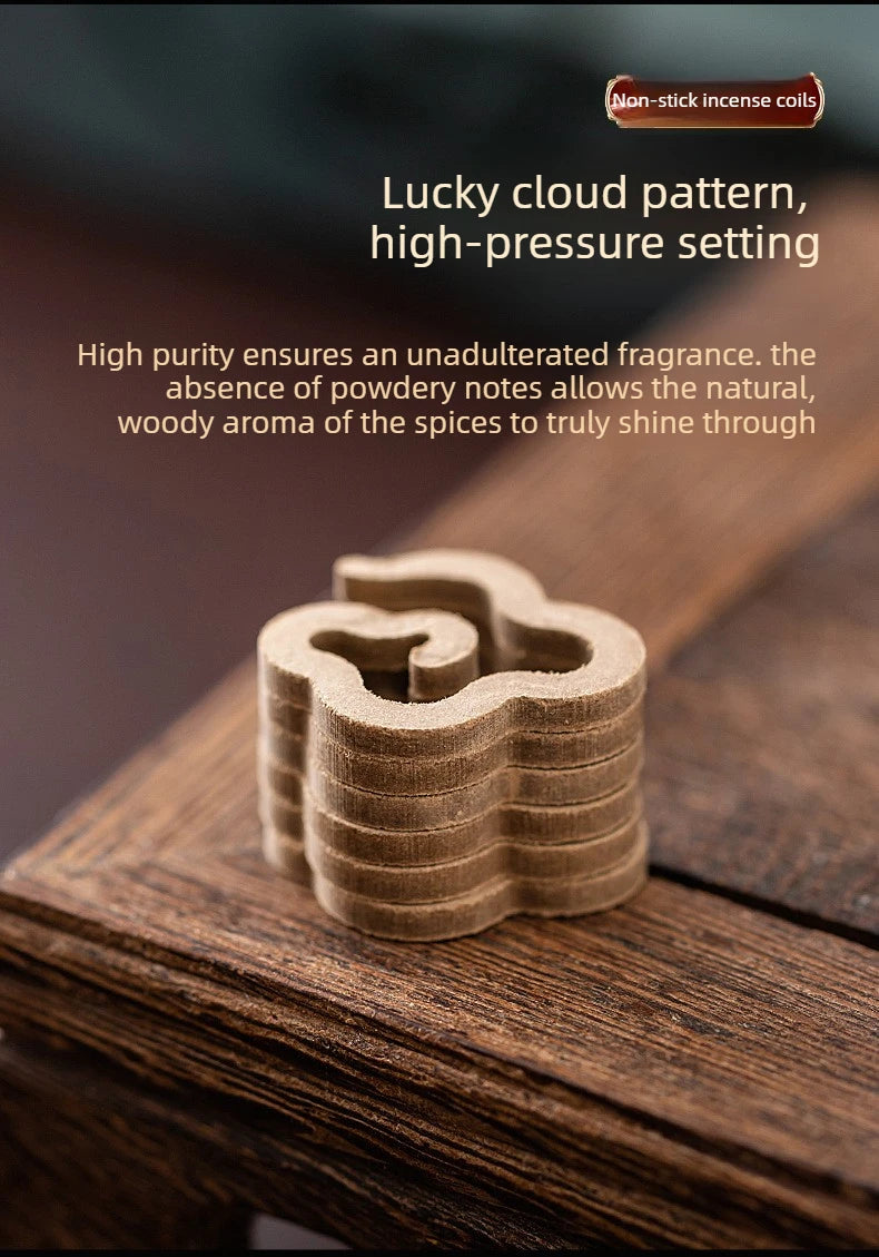 Xiangyun incense aromatherapy incense sandalwood agarwood pan incense home bedroom long-lasting aromatherapy