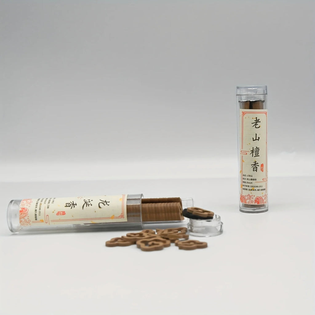 4 Sets of Pure Natural Non-Sticky Incense Sticks in Cloud Shapes, Including Sandalwood, Agarwood, Ambergris and Os