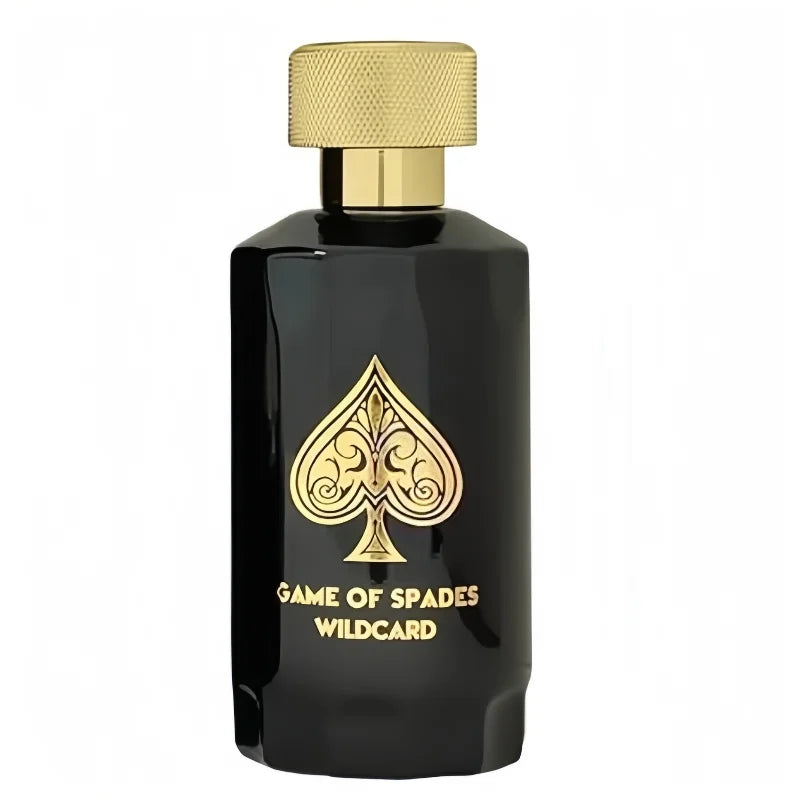 Game of Spades Wildcard Perfume Spray |   3.4 oz (100ml) |   Vanilla, Apple, Tonka, Oud Wood, Bergamot Scent |   Long Lasting Fragrance for Men