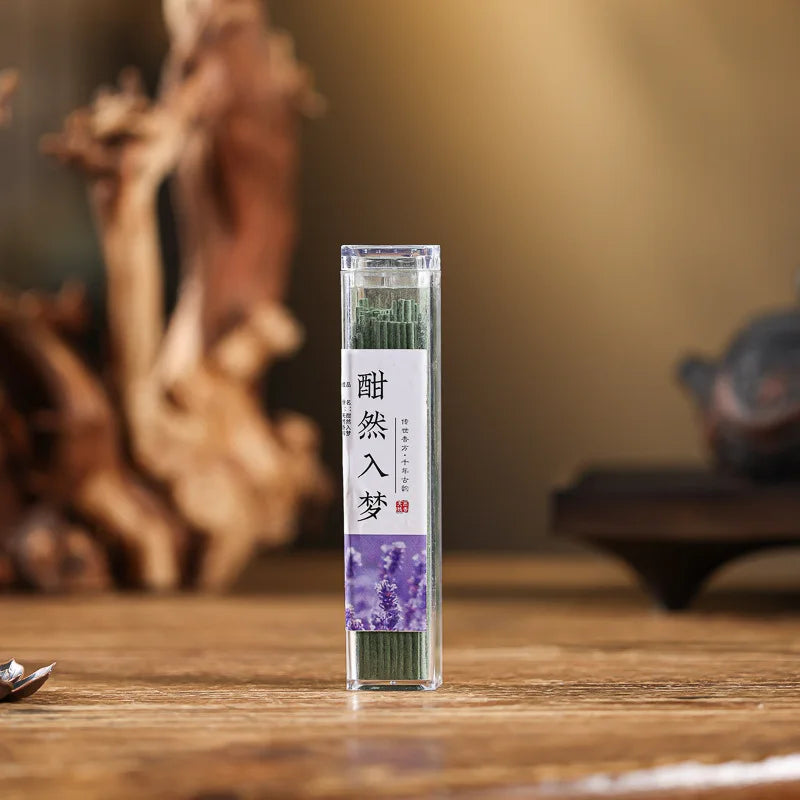 Home Incense Stick Natural Portable Rose Lavender Incense Sticks for Travel Aroma Blessing Ceremony Pray Buddha Pocket Incense