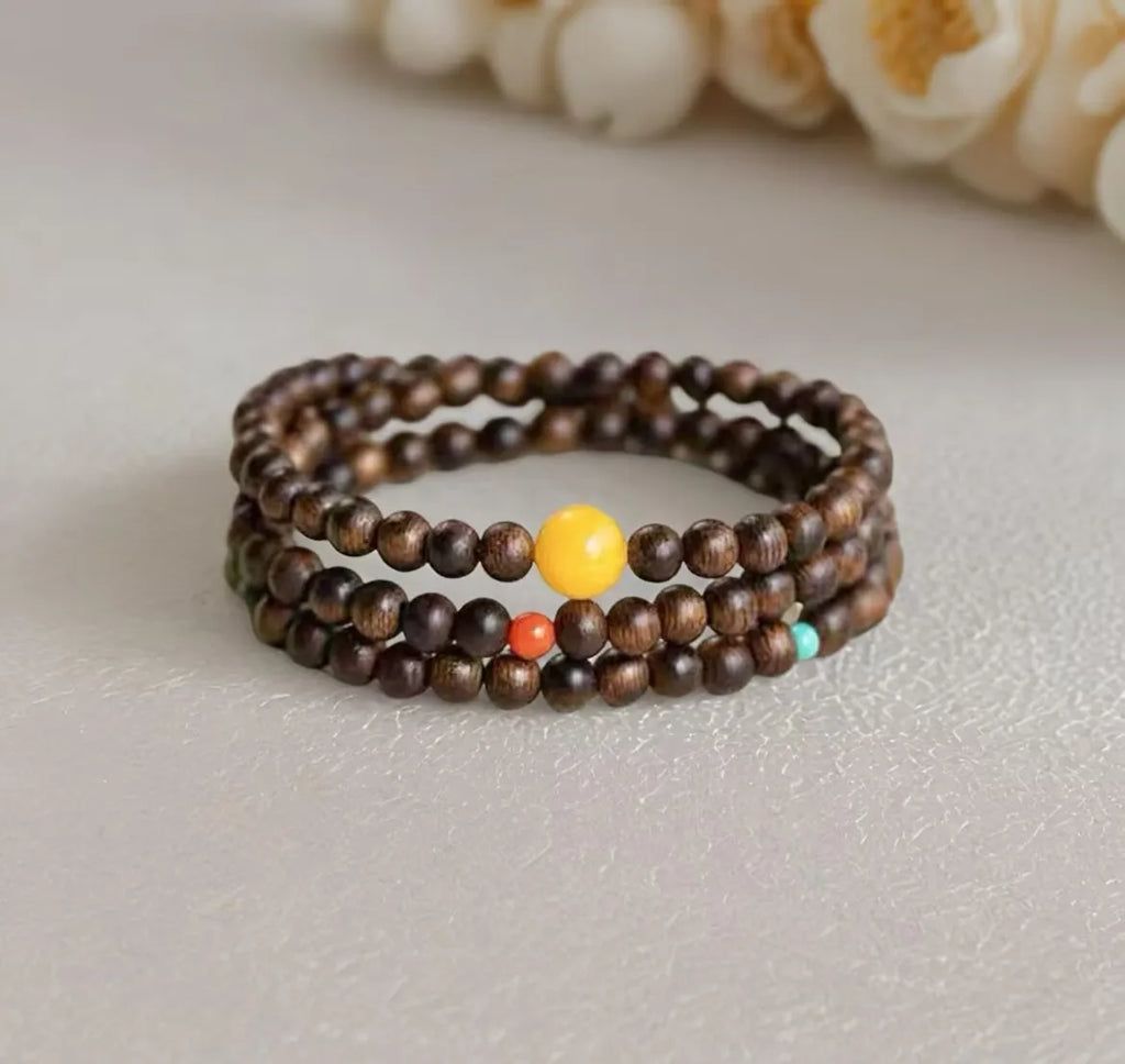 Premium Nha Trang White Kyara Agarwood Bracelet