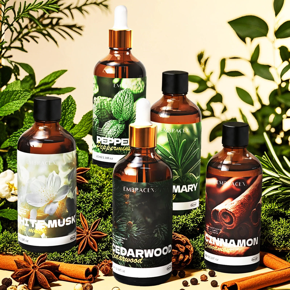100ml Sandalwood Pure Plant Essential Oil Premium Grade Essential Oils For Aromatherapy Gift