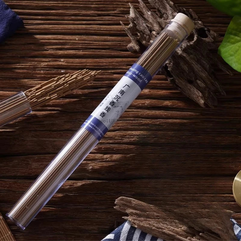 22G 7A Vietnam Nha Trang Agarwood Line Incense Household Study Meditation Help Sleep Soothe Body and Mind Aromatherapy Stick