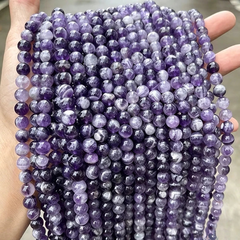 4/6/8/10/12mm Natural Red Garnet Stone Beads Round Loose Spacer Bead For Jewelry Making DIY Bracelet Necklace Charms Accessories - AliExpress