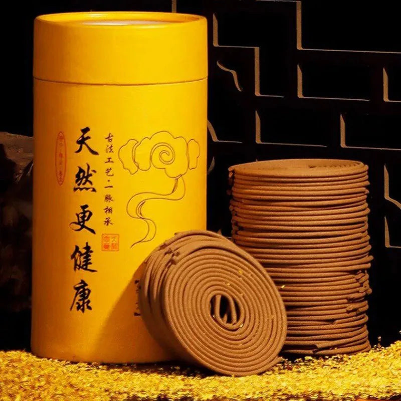 48/50/120 Pcs/Box Natural Incense Coils 3-4 Hours Sandalwood Lavender Mild Fragrance Coil Incenses Scents for Home