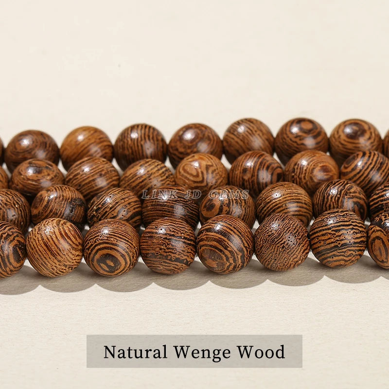 Natural Wood Bead Gold Silk Sandalwood Round Buddha Bead 6 8 10mm Pick Size For Jewelry Making Diy Necklace Bracelet Accessory