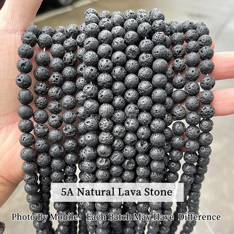 Natural Dragon Bloodstone Bead Round Loose Spacer 4 6 8 10 12mm Seed Beads For Jewelry Making Diy Necklace Bracelet Accessory