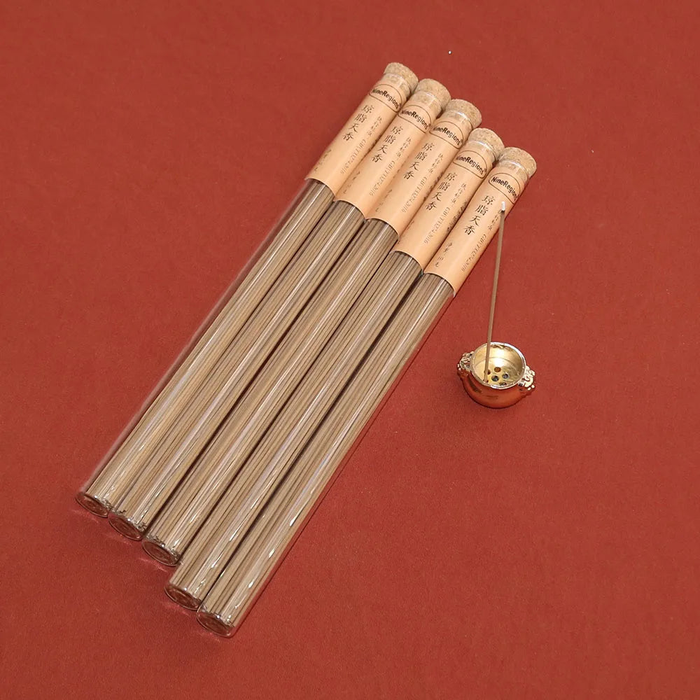 Premium Agarwood Chinese HaiNan+Red soil+Nha Trang Oudh Incense Stick 10g Self-Handmade Nature Eco-Friendly Aroma for Meditation