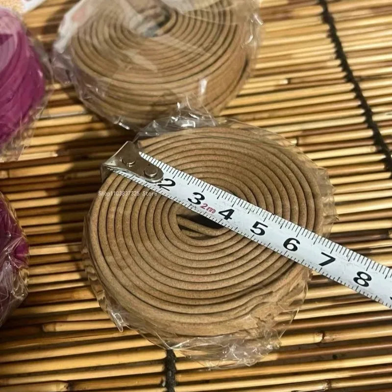2hours 40 Plates Japan Agarwood/flower Fragrance Coil Incense Household Indoor Removal Odor Purification Meditation Aromatherapy