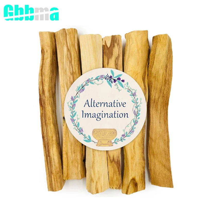 10PCS/1PCS Palo Santo Natural Incense Sticks Wooden Smudging Stick Aromatherapy Burn Wooden Sticks no Fragrance Home Living Room