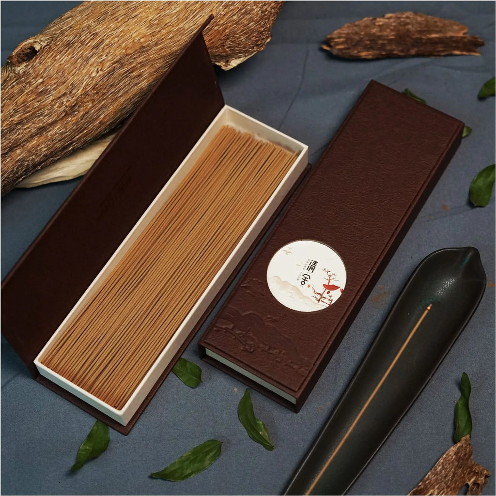 Natural Stick Incense High Quality Insect Leakage Old Material Hainan Agarwood Indoor Worship Buddha Purify Air and Help Sleep