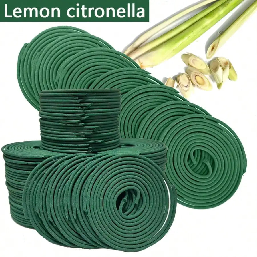 48pcs Scented with - Natural Lemongrass Fragrance for Outdoor, Swimming Pool Side, Courtyard, Porch, Deck, Camping and Hiking