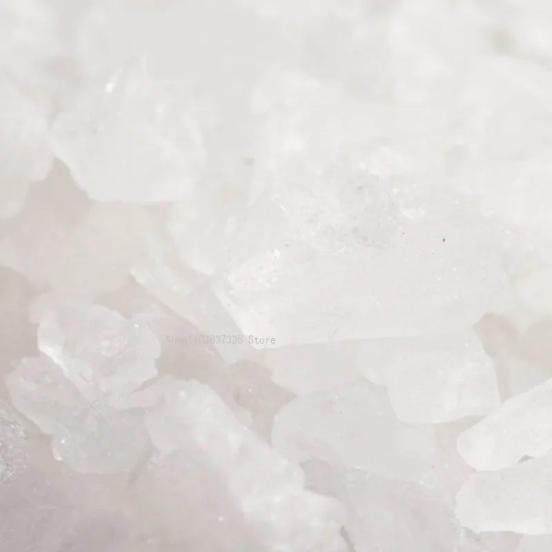 500g/bag High Purity Transparent Color Alum Clean Undope Irregularity Block Resin Alum Can Be Ground Powder Manual Material