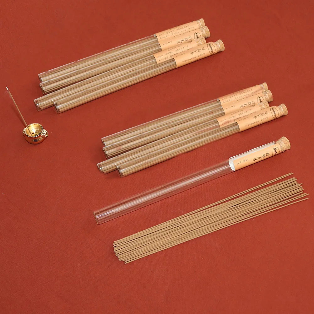 Premium Agarwood Chinese HaiNan+Red soil+Nha Trang Oudh Incense Stick 10g Self-Handmade Nature Eco-Friendly Aroma for Meditation