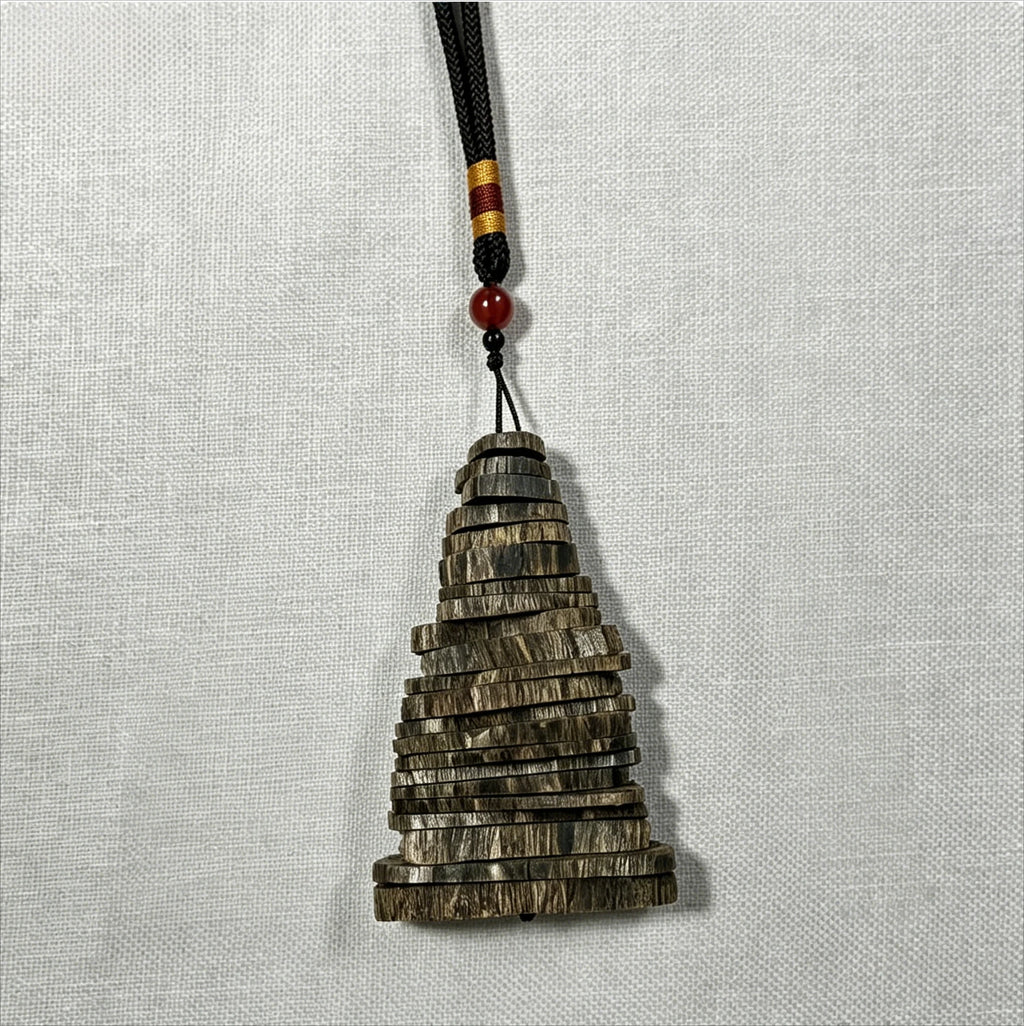 High-Quality Sinkable Grade Qi Nan Agarwood Car Hanging Pendants Unisex Loose Bracelet Beads for Incense Burner Not Ebony Wood