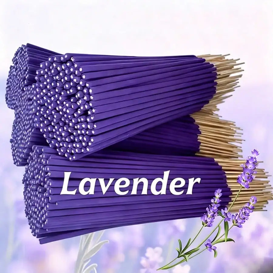 Lavender Aromatherapy Wood Sticks, 8.66 Inches, Home Decoration, Hotel And Spa Atmosphere, Perfect Choice for Holiday Gifts