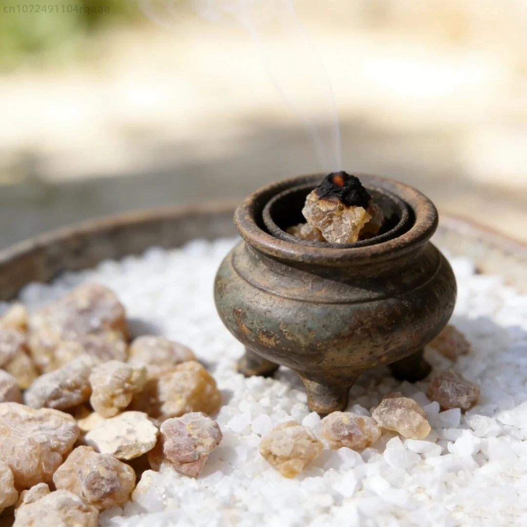 Premium Frankincense Resin 100g - Pure Natural Incense for Meditation & Church