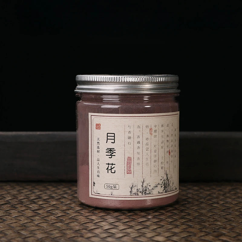 50g Natural Plant Incense Powder Rose/jasmine/lavender Handmade Thread/tray/tower/seal/electronic Incense Making Raw Materials
