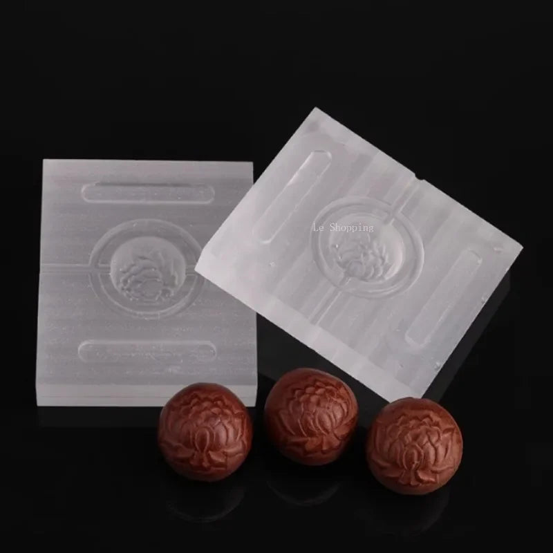 1.2mm/1.5mm Bead Mould Acrylic Material DIY Handmade Pomander Mold Zen Bracelet Accessorie Article for Amusement Making Tools