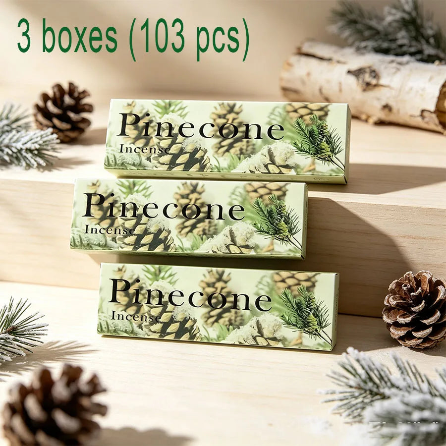 35 Sticks High-Grade Palo Santo Incense White Sage Cedar Coffee Home Fragrance Natural Aromatherapy Suitable for Yoga Meditatio