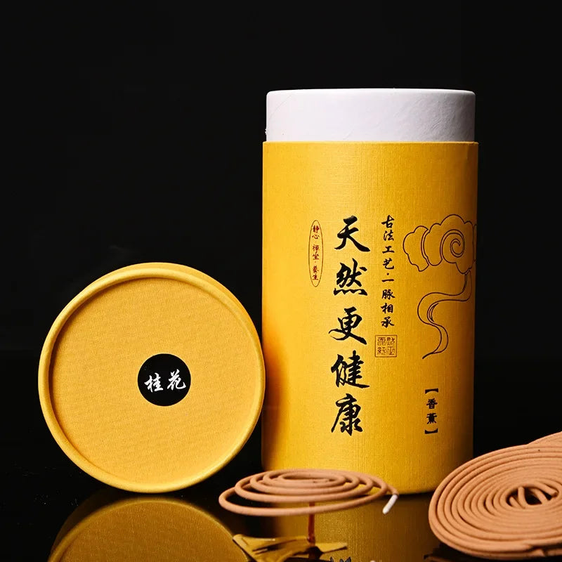 Natural 120 Plate Sandalwood Jasmine Coil Incense Aromatherapy Toilet Bathroom Household Refreshing Incense Lavender