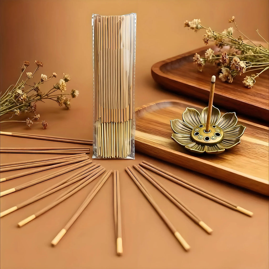 50/100/200 Palo Santo Incense Sticks - Natural Wooden Incense Sticks, Suitable for Yoga, Meditation, Home, Office, Spa and Holiday Gifts - Air Purification - Perfect for Spa and Relaxation, Meditation Essentials, Elegant Packaging, High-Quality Fragrance