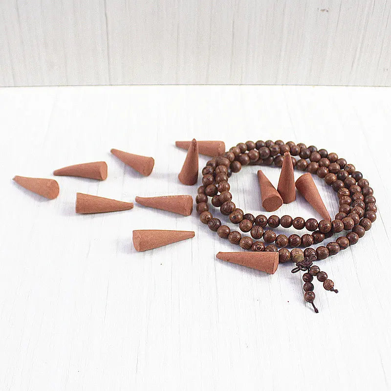 300-year-old Tree Slightly Smoke Tower Fragrance Grain Laoshan Sandalwood DIY Household Indoor Incense Lasting Aroma Mellow
