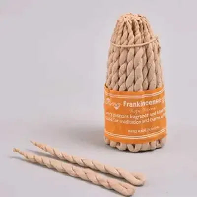 50pcs Nepal Large Rope Incense Handmade Sandalwood Frankincense DIY Yoga Meditation Relieve Stress Help Sleep Aromatherapy