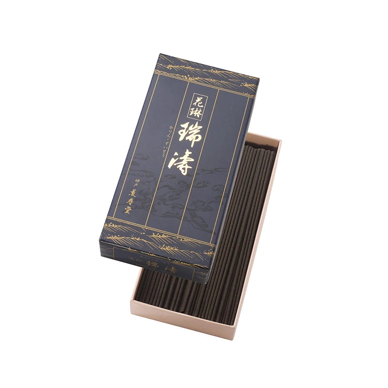 80g Japanese Natural Agarwood Incense Enshrined Buddha's Home Interior Tea House Hotel Soothing Mind Purifying Air Joss Stick