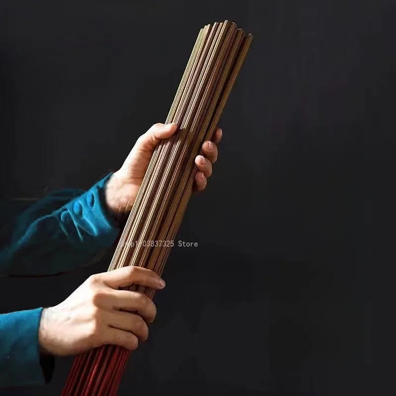 48cm Natural Agarwood Bamboo Stick Incense Home Temple/Buddhist Hall/Soothing Purification/Meditation Aromatherapy Joss Stick