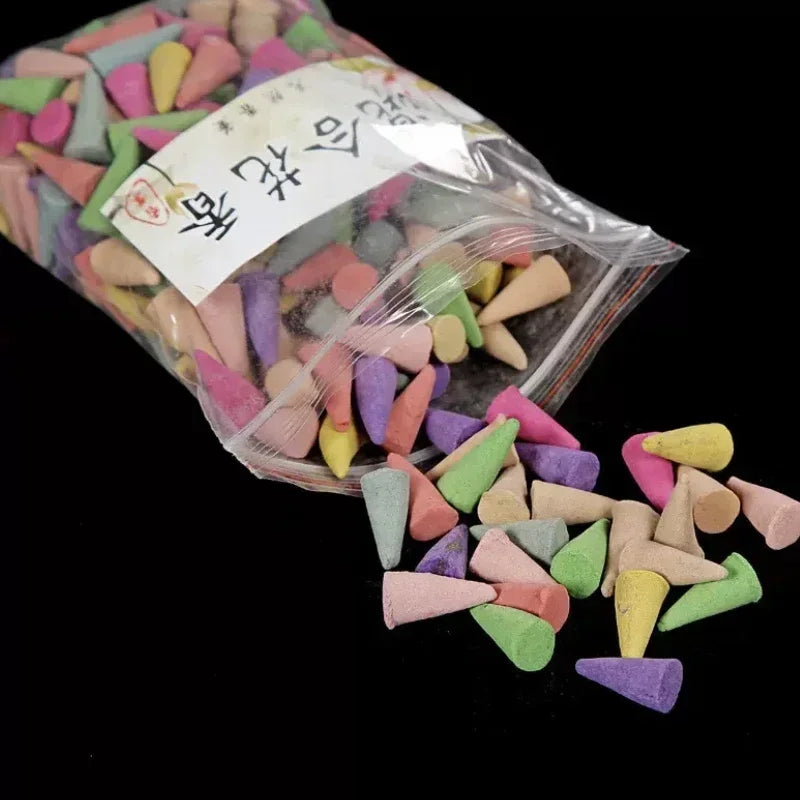 Incense Cones Jasmine Lavender Rose 100g Yoga Air Freshener
