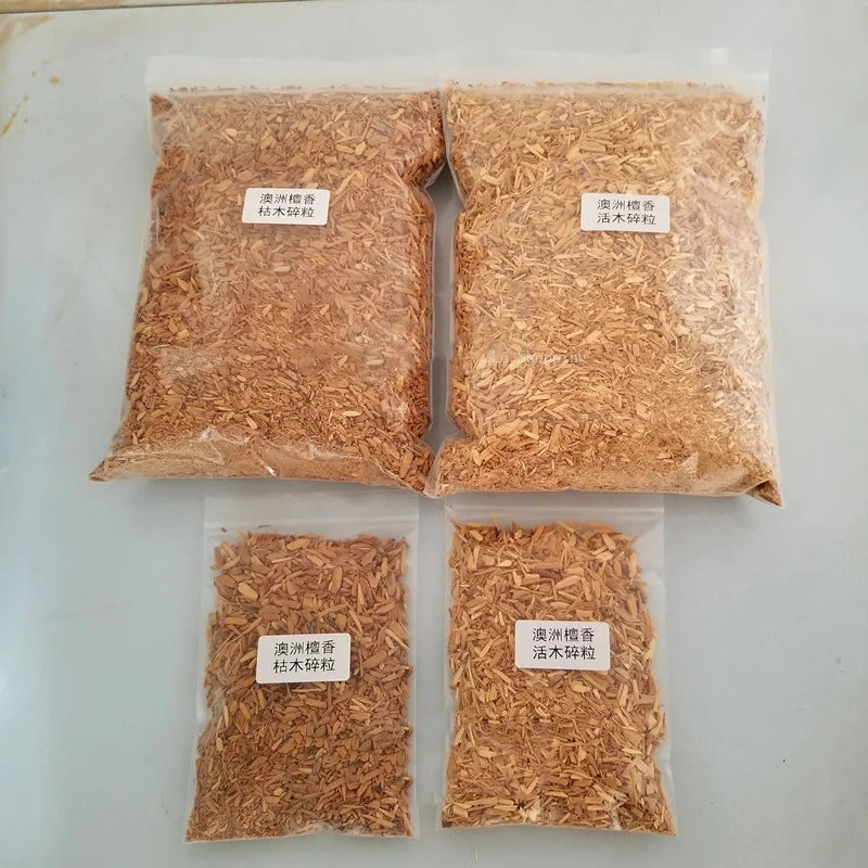 Australian Sandalwood Grated Dead Wood Western Australian Sandalwood Sawdust Spice DIY Grinding Powder Incense Burner Incense