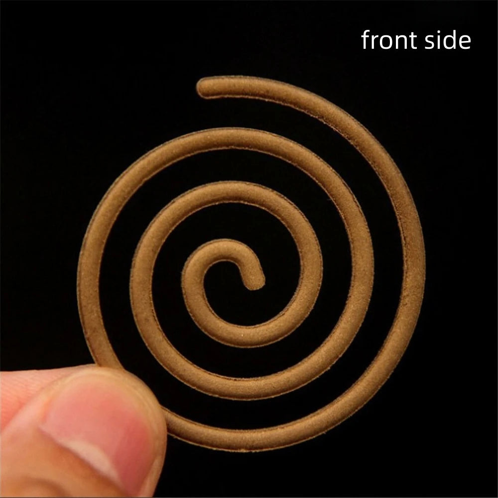 10 Pcs Stick-Free Kyara Agarwood Coil Incense